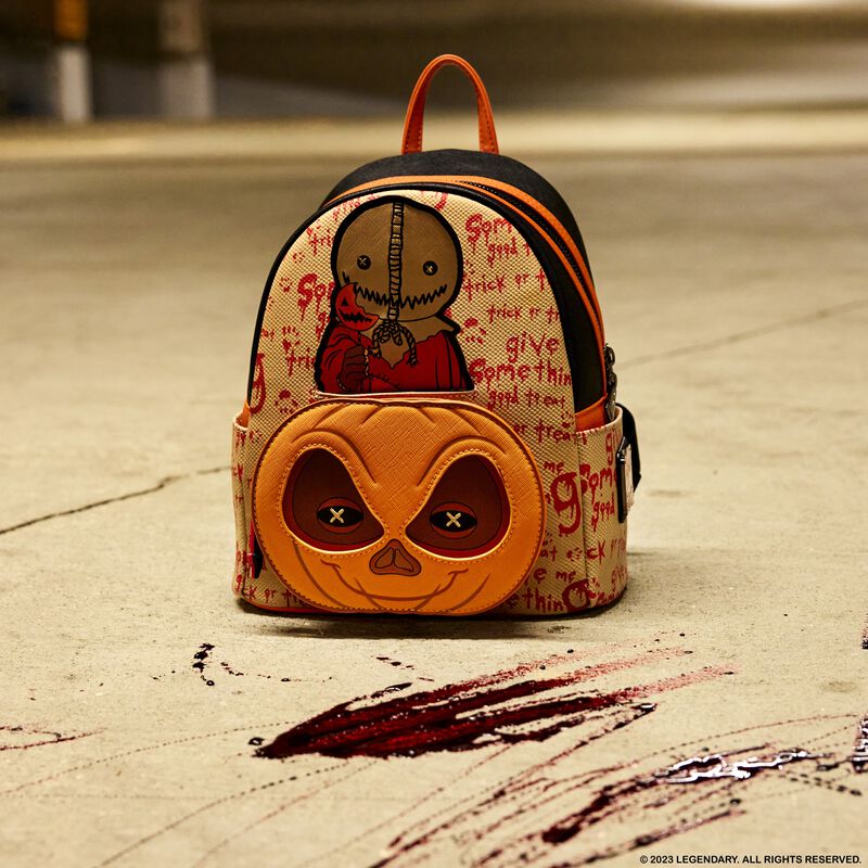 Trick 'r Treat Sam Pumpkin Mini Backpack - Loungefly