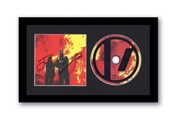 Image of Twenty One Pilots Signed Clancy CD 7X12 Custom Framed Autographed ACOA