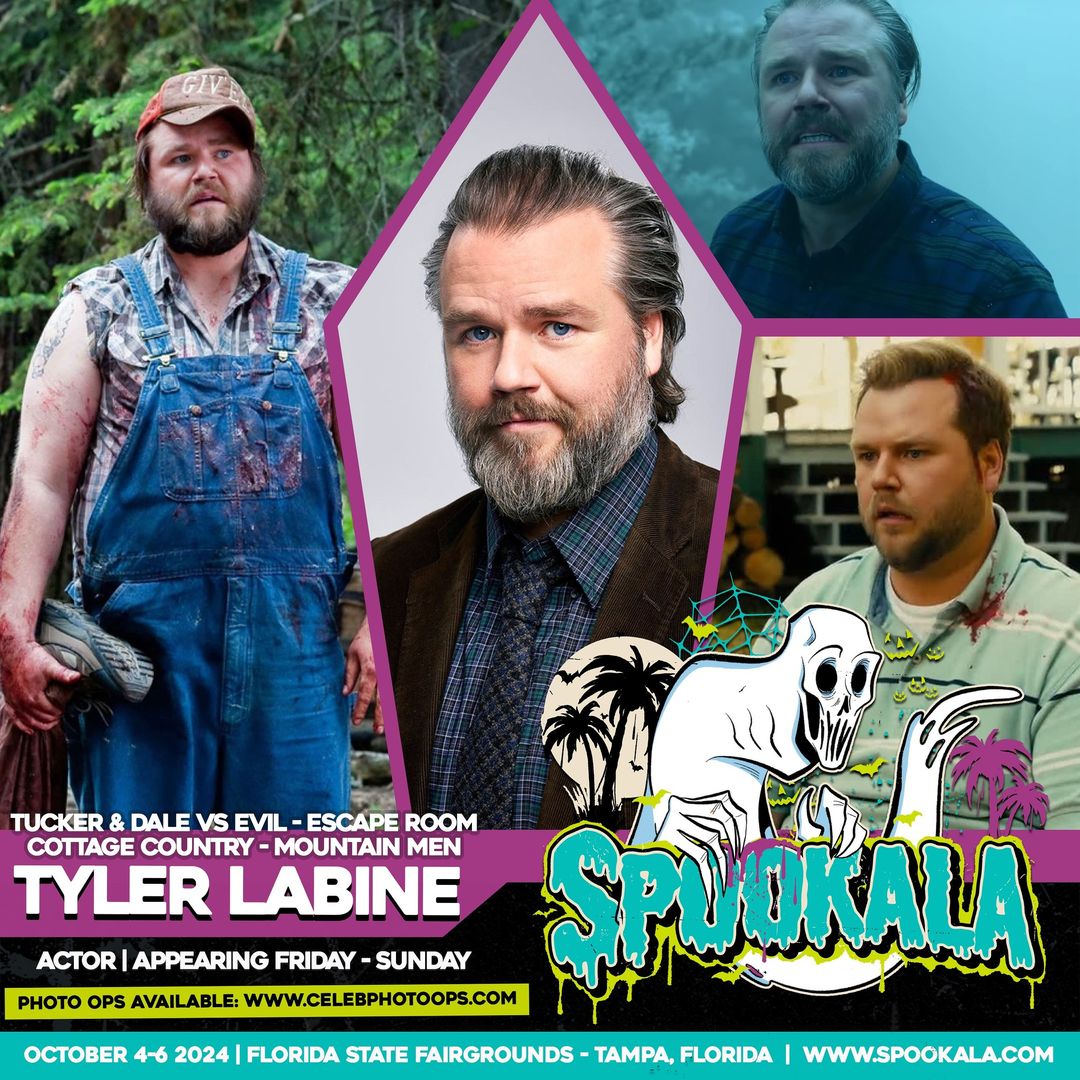Tyler Labine Official Autograph Mail-In Service - Spookala 2024