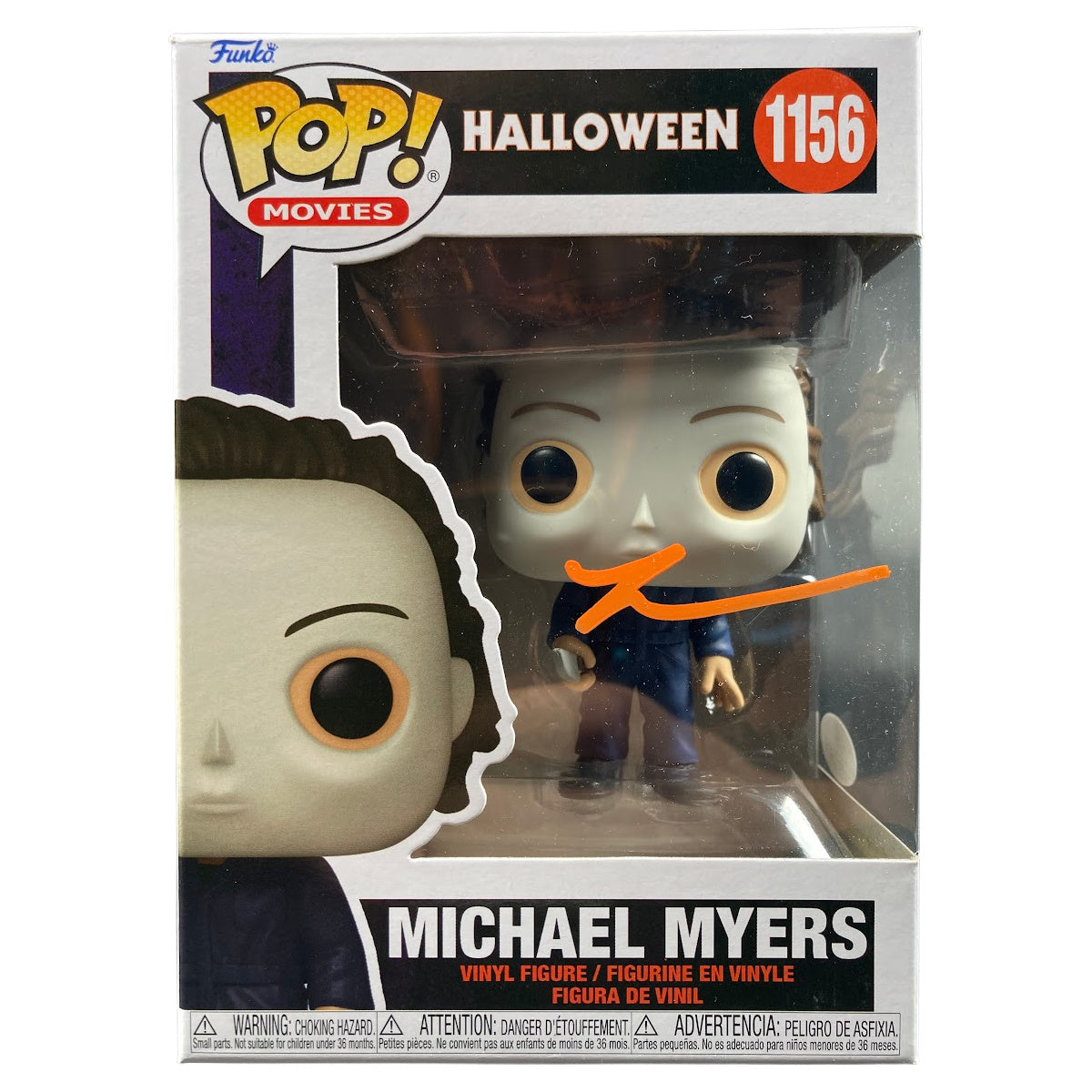 Tyler Mane Signed Funko POP Rob Zombie's Halloween Michael Myers Autographed JSA