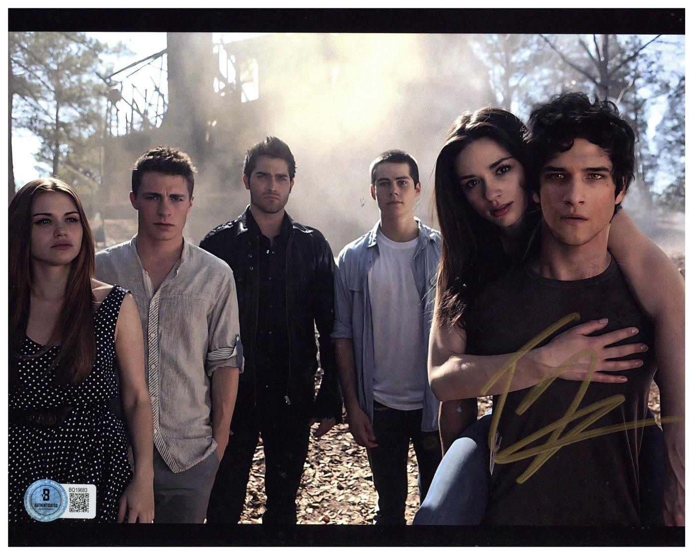 Tyler Posey Signed 8x10 Photo Teen Wolf Autographed Beckett COA 3