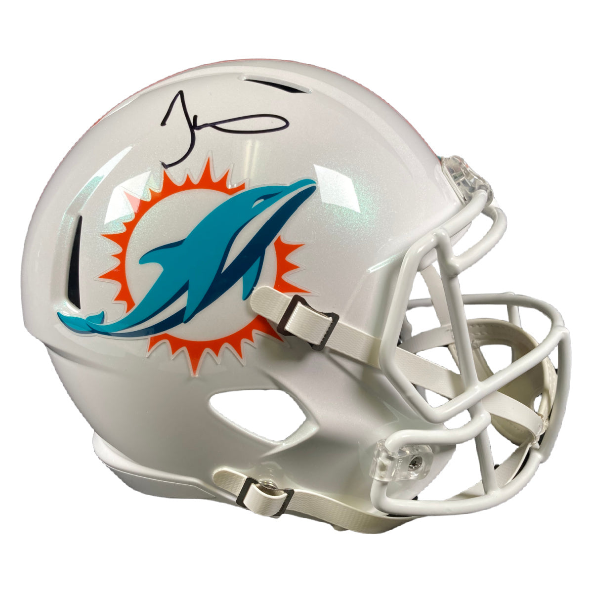 Tyreek Hill Autographed Miami Dolphins FS Speed Helmet Beckett COA