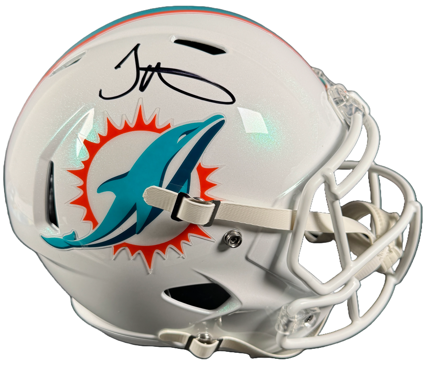 Tyreek Hill Signed Miami Dolphins F/S Speed Helmet Autographed BAS COA