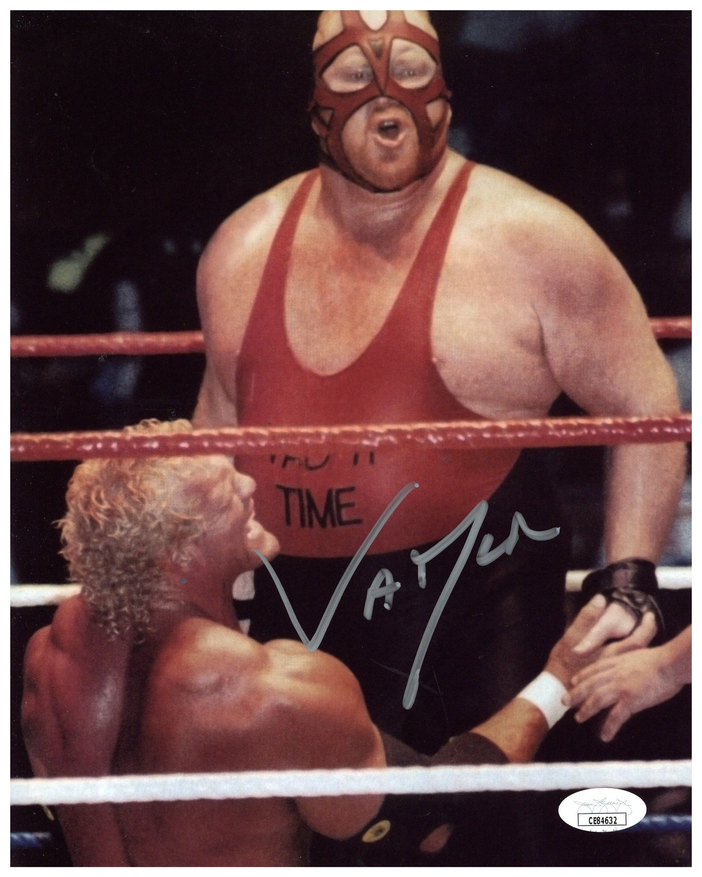 Vader Signed 8x10 Photo WWE WWF Autographed JSA COA