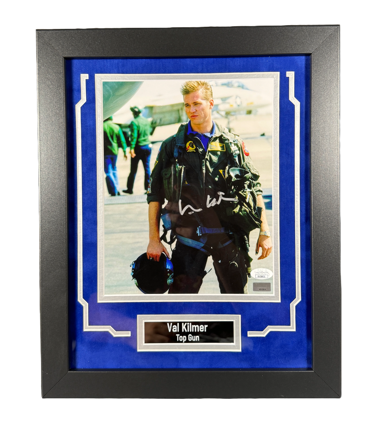 Val Kilmer Signed 8x10 Photo Top Gun Custom Framed JSA COA