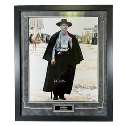 Image of Val Kilmer Signed & Custom Framed 16x20 Photo Tombstone Doc Holliday JSA COA