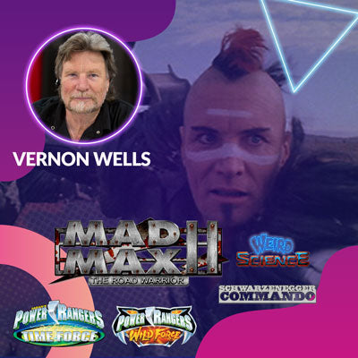 Vernon Wells Official Autograph Mail-In Service - Albuquerque Comic Con 2025