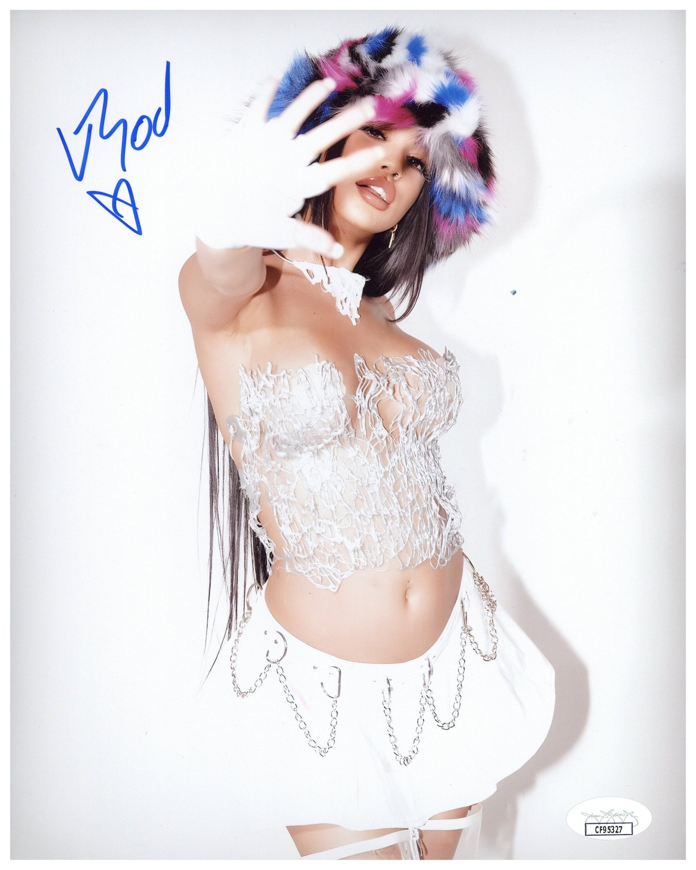Veronica Rodriguez Signed 8x10 Photo Autographed JSA COA 7