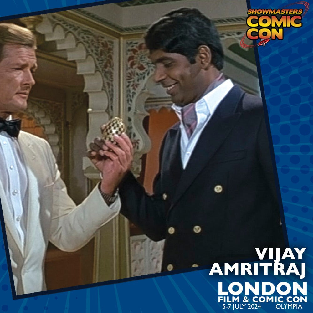Vijay Amritraj Official Autograph Mail-In Service - London Film & Comic Con 2024
