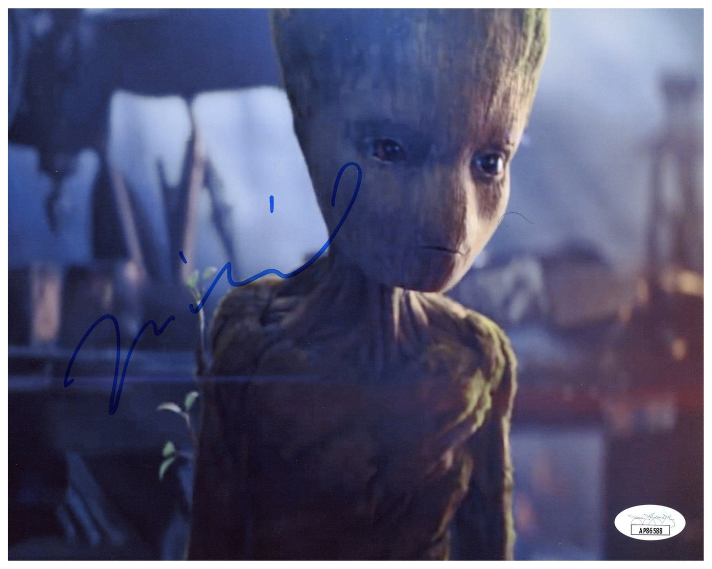 Vin Diesel Signed 8x10 Photo Marvel Guardians of the Galaxy Groot Autographed JSA COA
