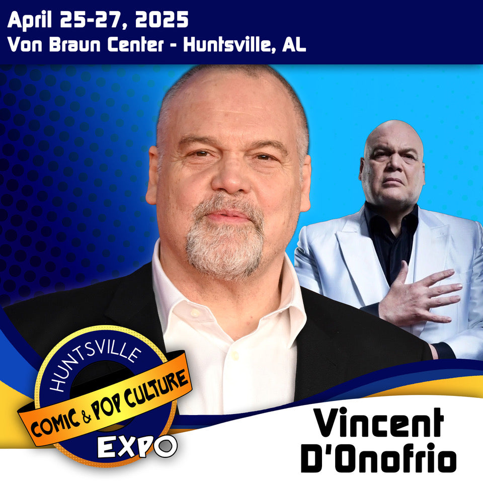 Vincent D’Onofrio Official Autograph Mail-In Service - Huntsville Expo 2025