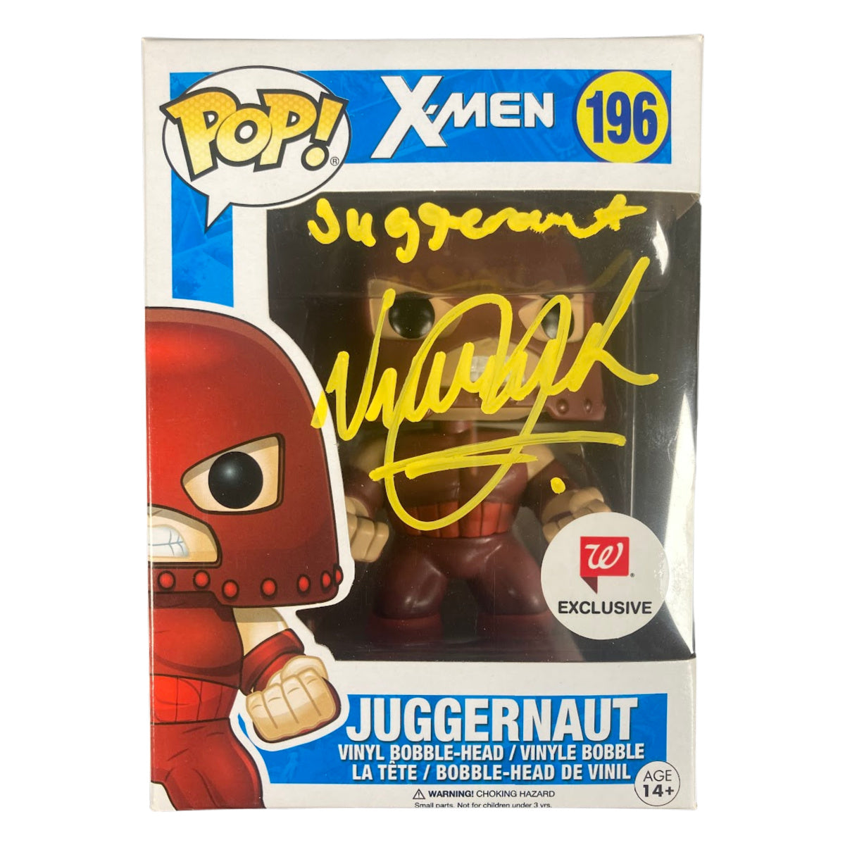 Vinnie Jones Signed Funko POP X-Men Juggernaut Autographed JSA COA
