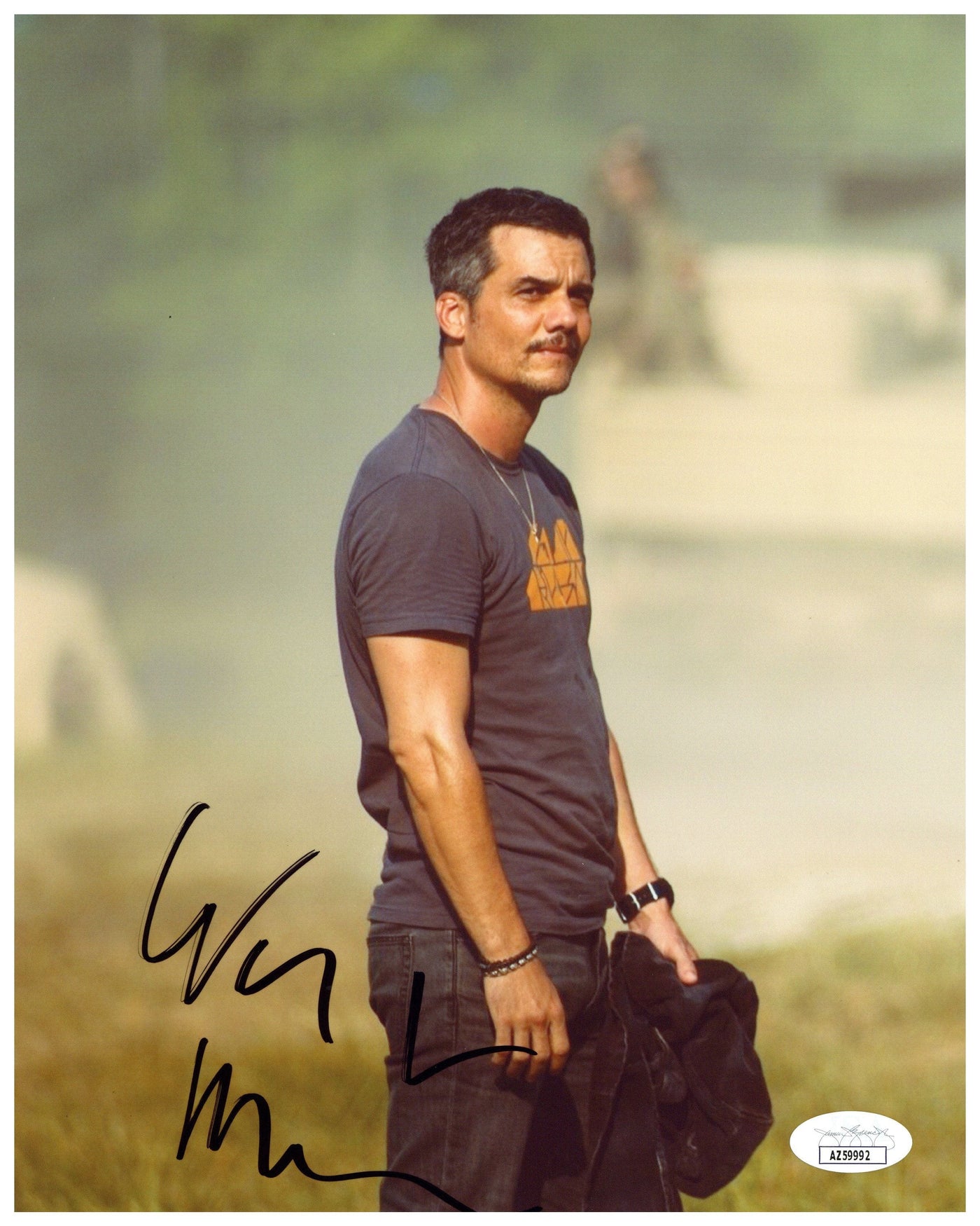 Wagner Moura Autograph 8x10 Photo Civil War Signed JSA COA