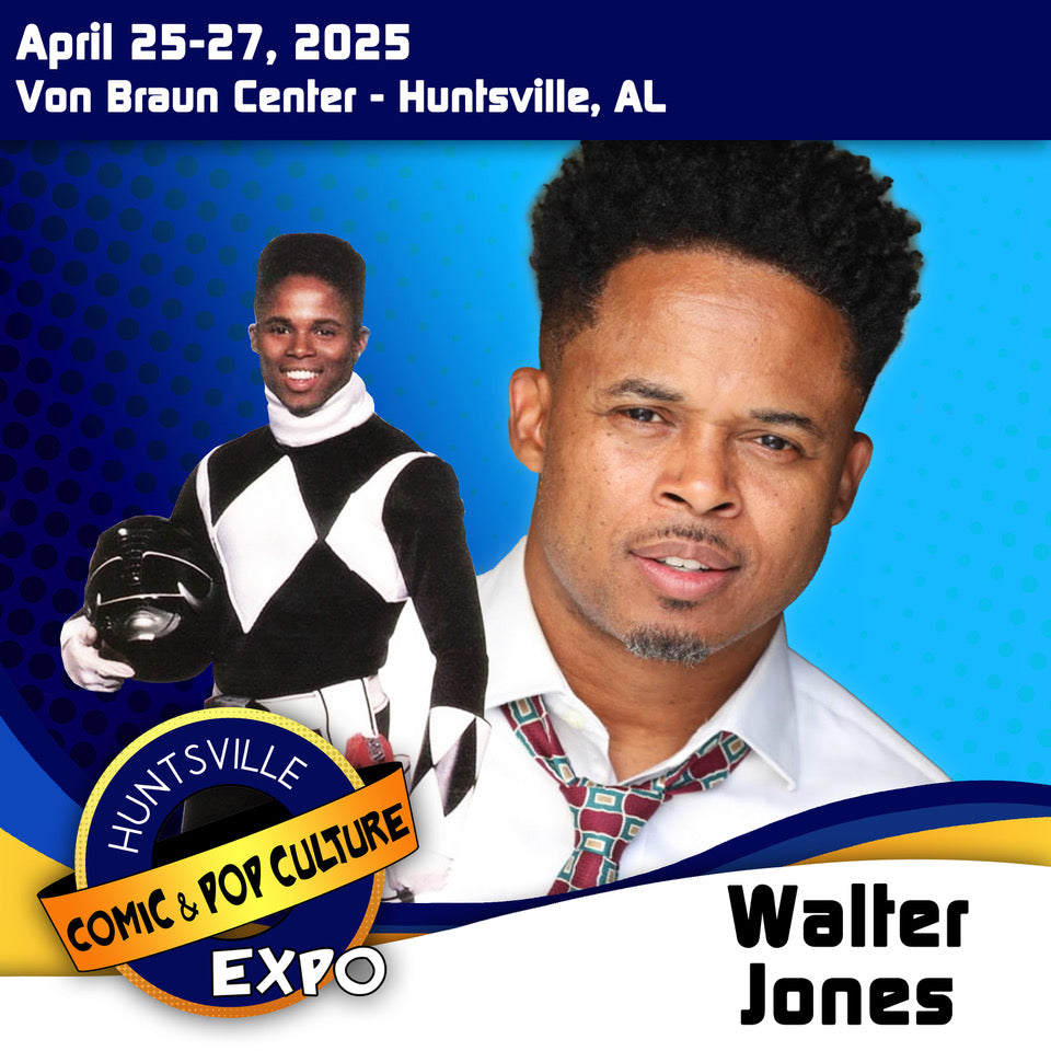 Walter Jones Official Autograph Mail-In Service - Huntsville Expo 2025