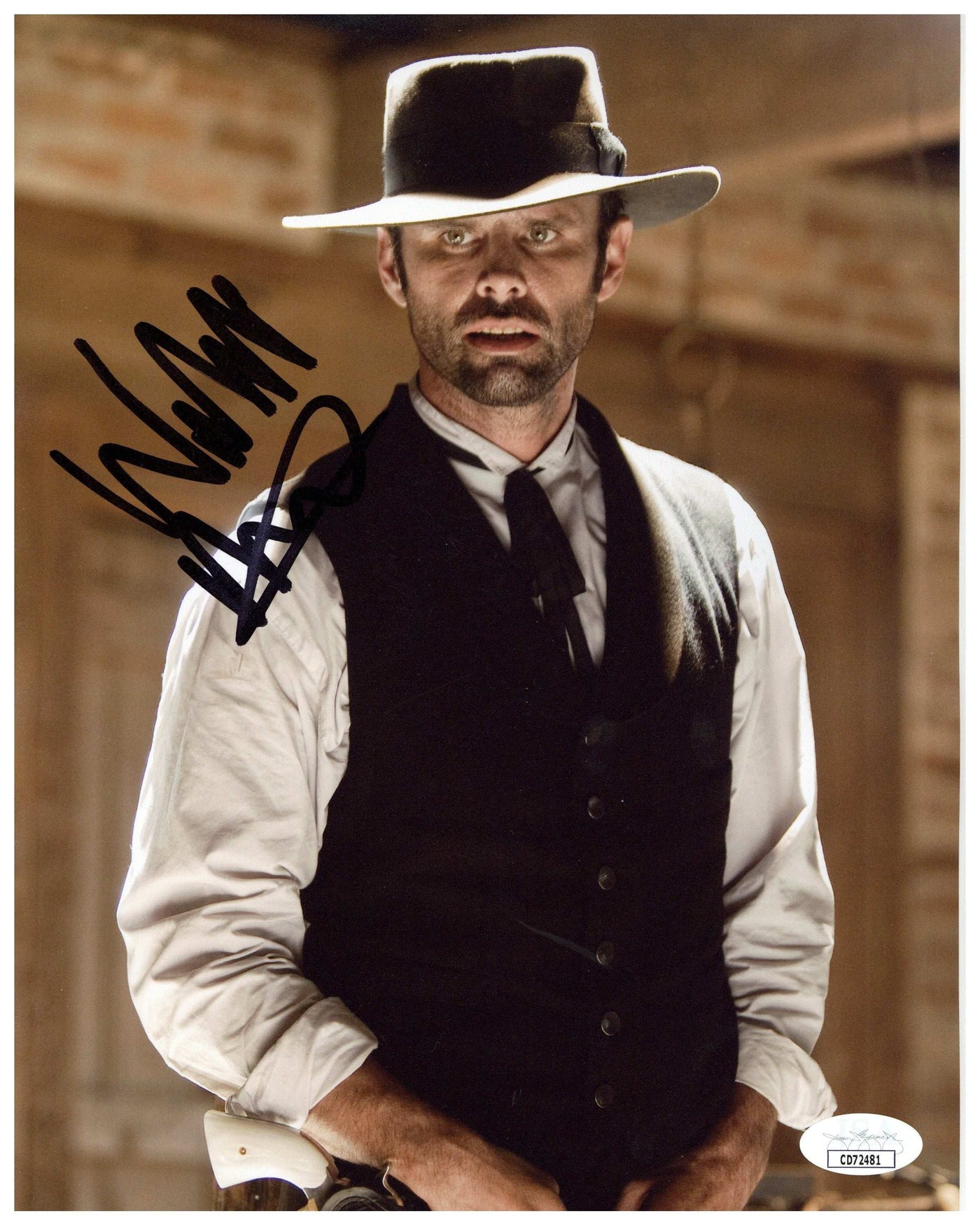 Walton Goggins Signed 8x10 Photo Django Unchained Authentic Autographed JSA COA