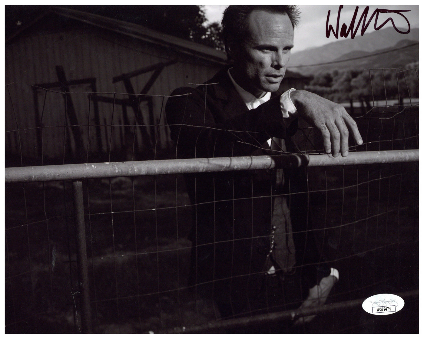 Walton Goggins Signed 8x10 Photo Justified Authentic Autographed JSA COA