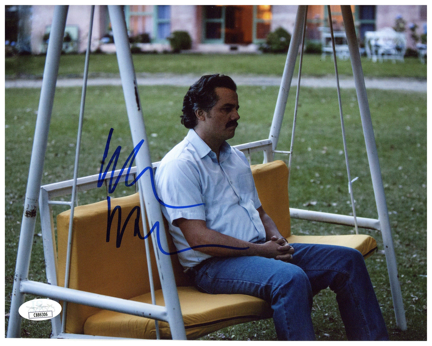 Warner Moura Signed 8x10 Photo Narcos Pablo Escobar Autographed JSA COA 2