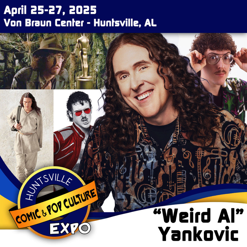 Weird Al Yankovic Official Autograph Mail-In Service - Huntsville Expo 2025