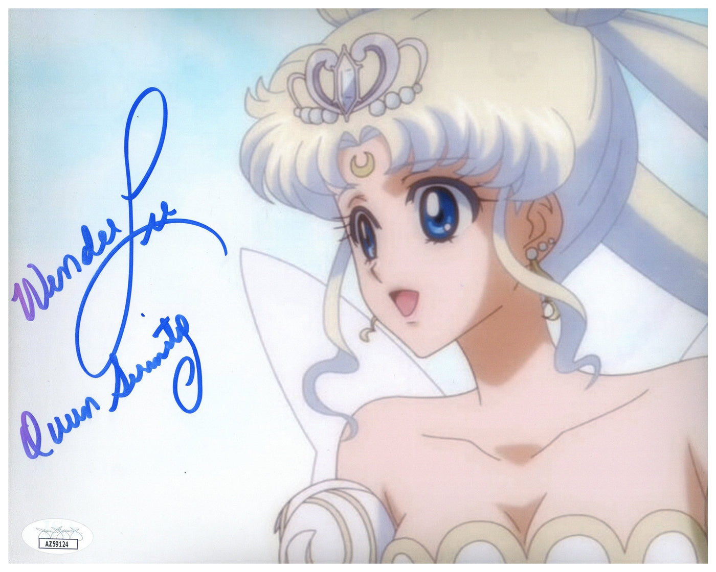 Wendee Lee Signed 8x10 Photo Pretty Guardian Sailor Moon Eternal Autographed JSA