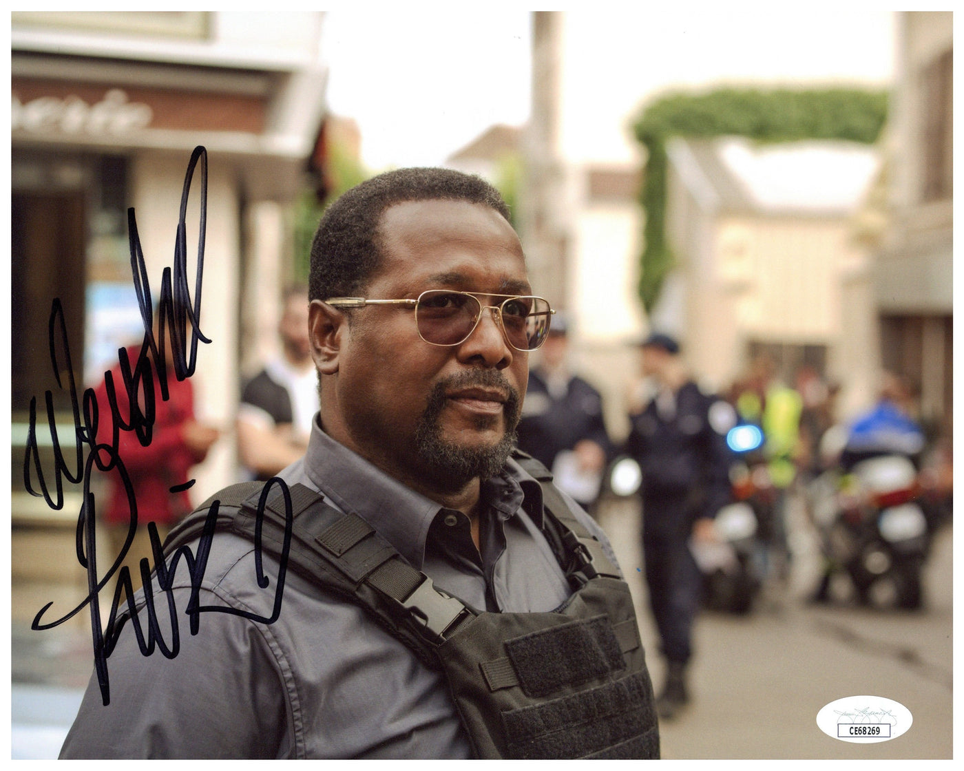 Wendell Pierce Signed 8x10 Photo Jack Ryan Autographed JSA COA
