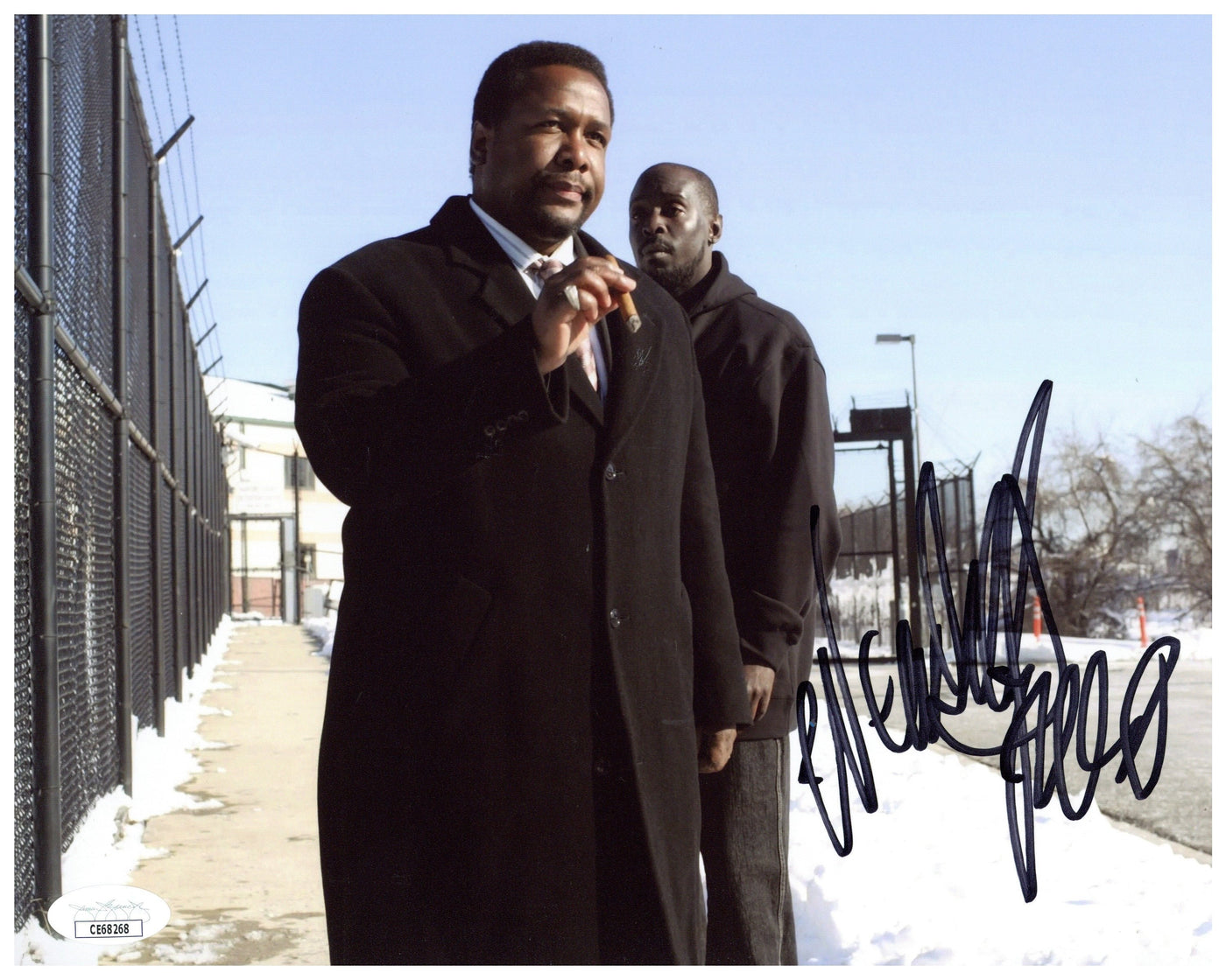 Wendell Pierce Signed 8x10 Photo The Wire Autographed JSA COA 2