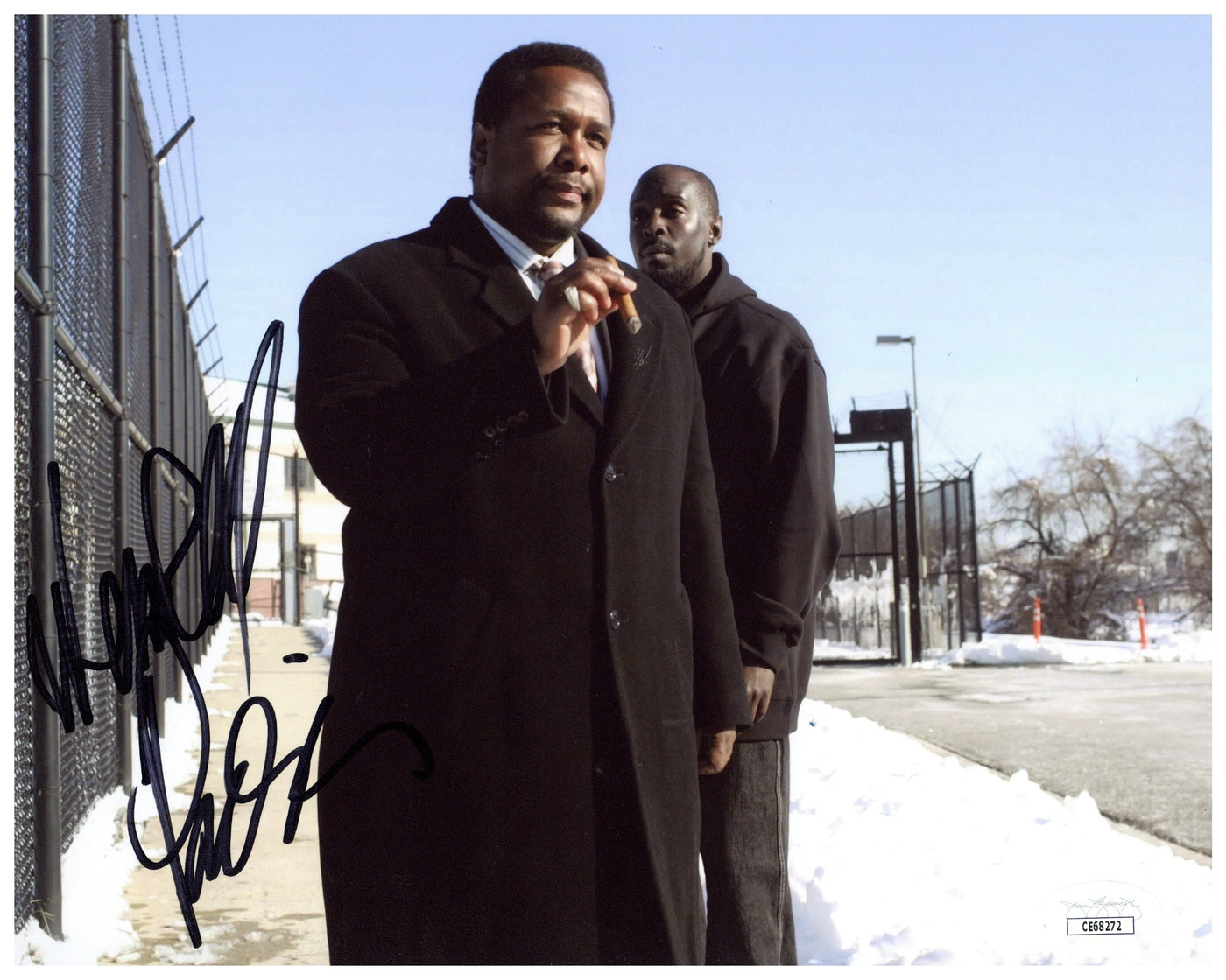 Wendell Pierce Signed 8x10 Photo The Wire Autographed JSA COA