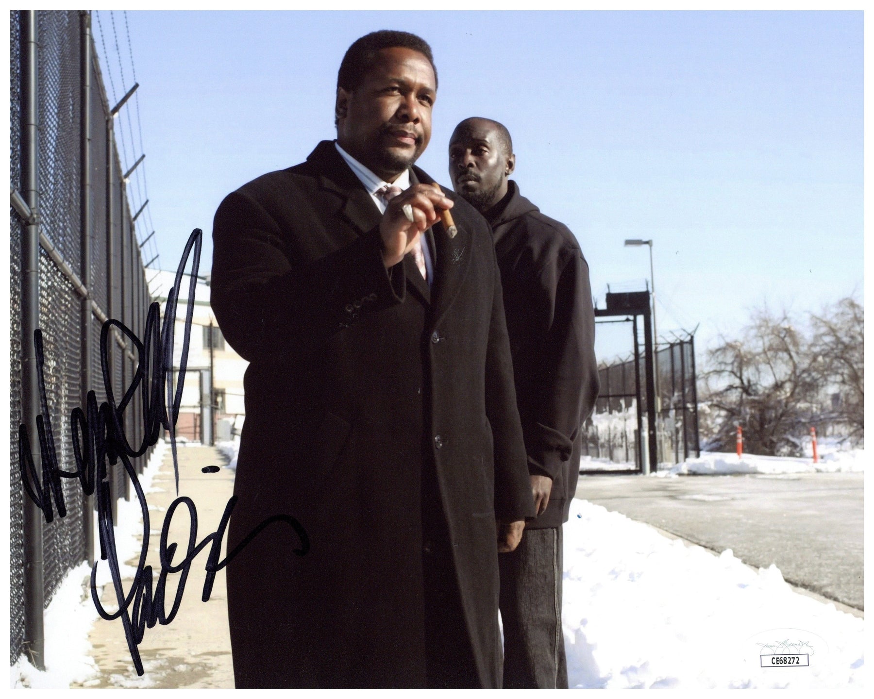 Wendell Pierce Signed 8x10 Photo The Wire Autographed JSA COA Zobie wendell-pierce-signed-8x10-photo-the-wire-autographed-jsa-coa-zobie