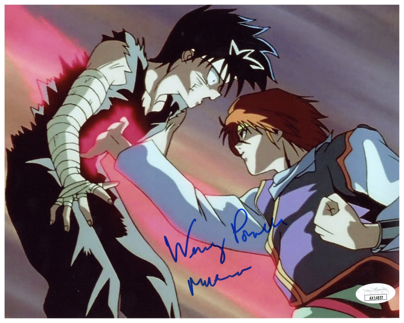 Wendy Powell Signed 8x10 Photo YuYu Hakusho Mukuro Autographed JSA COA #3