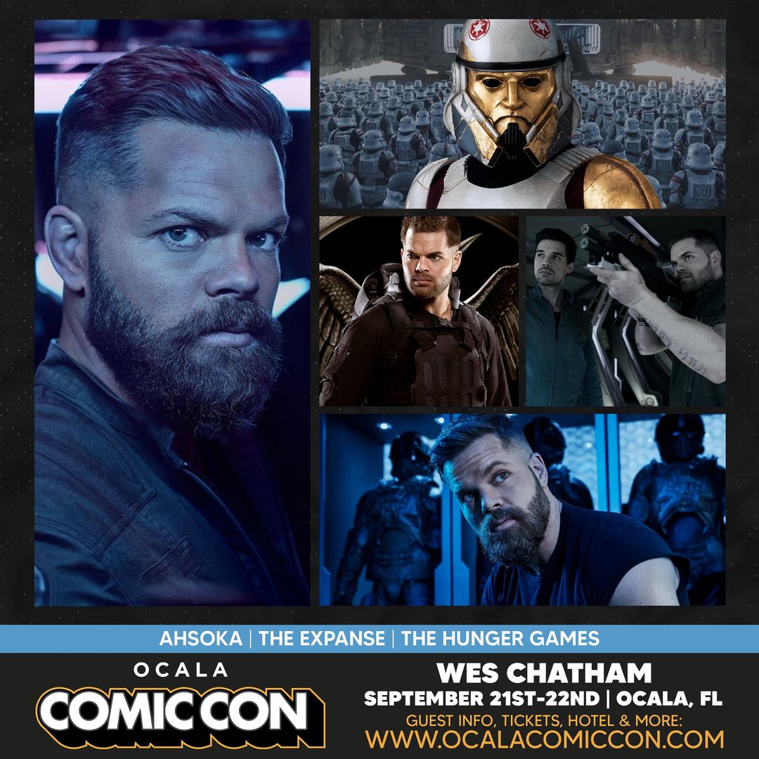 Wes Chatham Official Autograph Mail-In Service - Ocala Comic Con 2024
