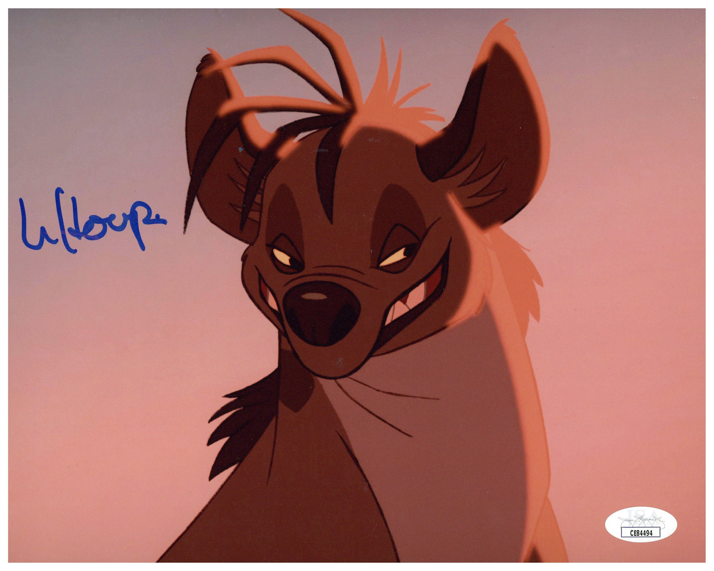 Whoopi Goldberg Signed 8x10 Photo The Lion King Shenzi Autographed JSA COA 2