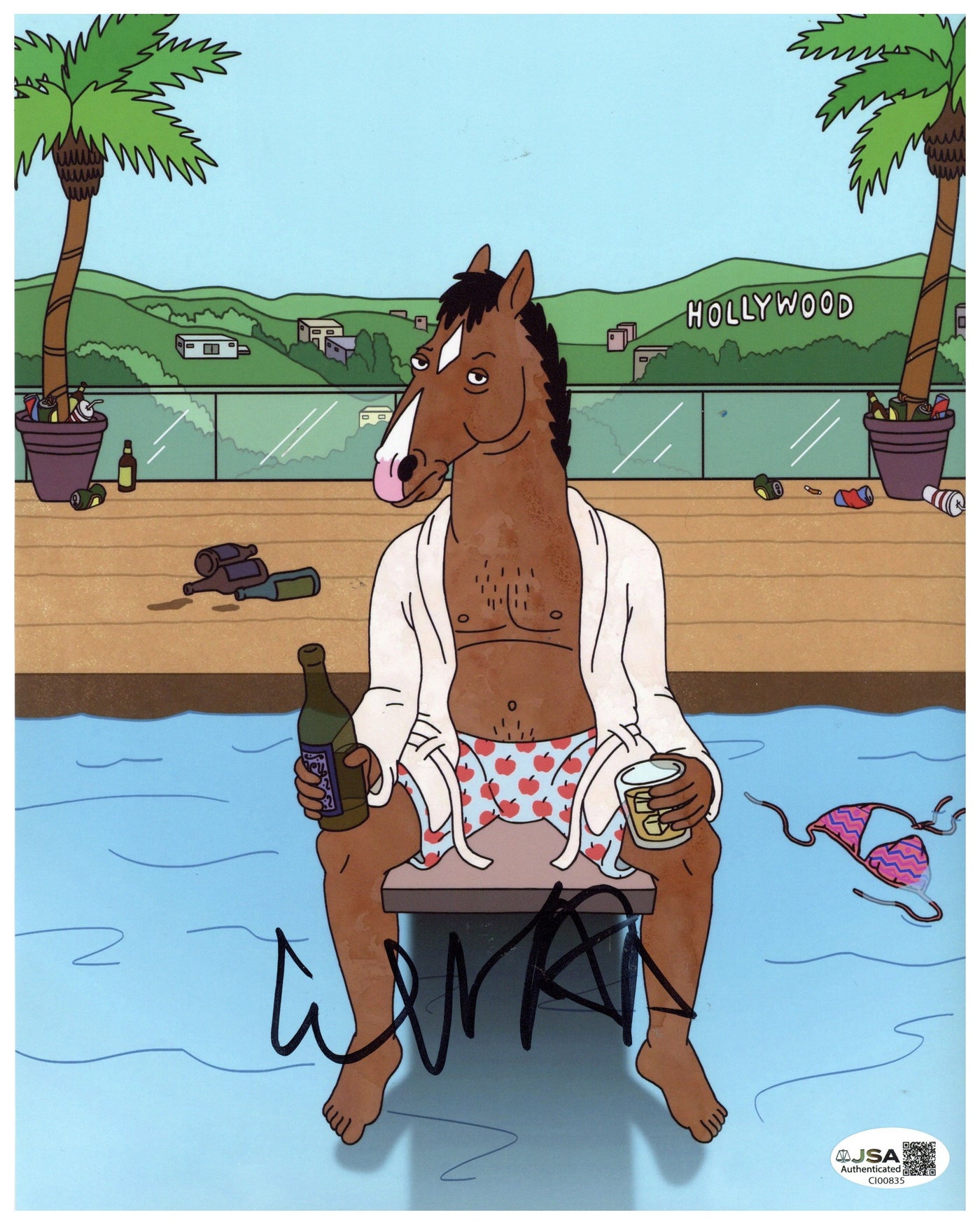 Will Arnett Signed 8x10 Photo BoJack Horseman Autographed JSA COA 3