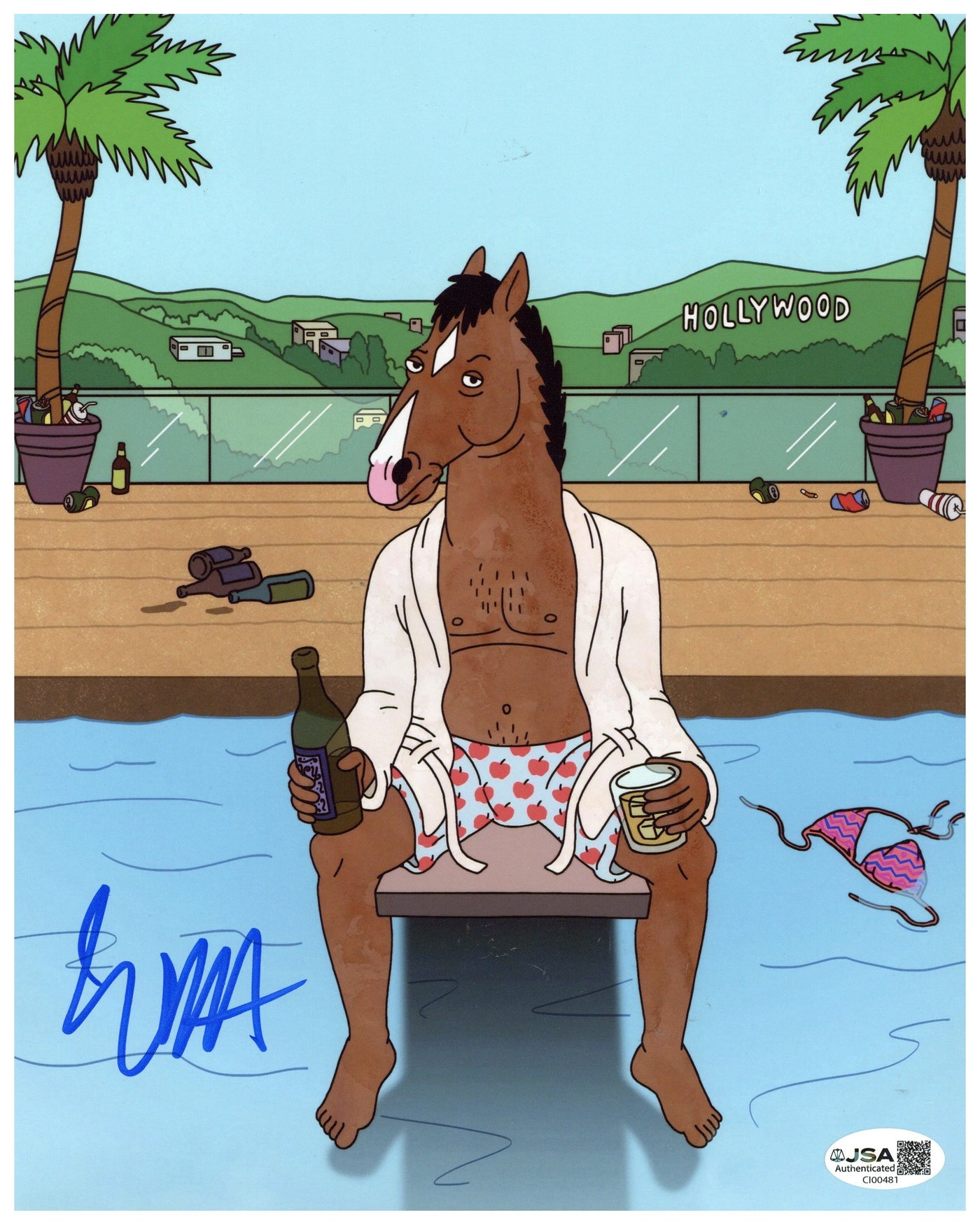Will Arnett Signed 8x10 Photo BoJack Horseman Autographed JSA COA