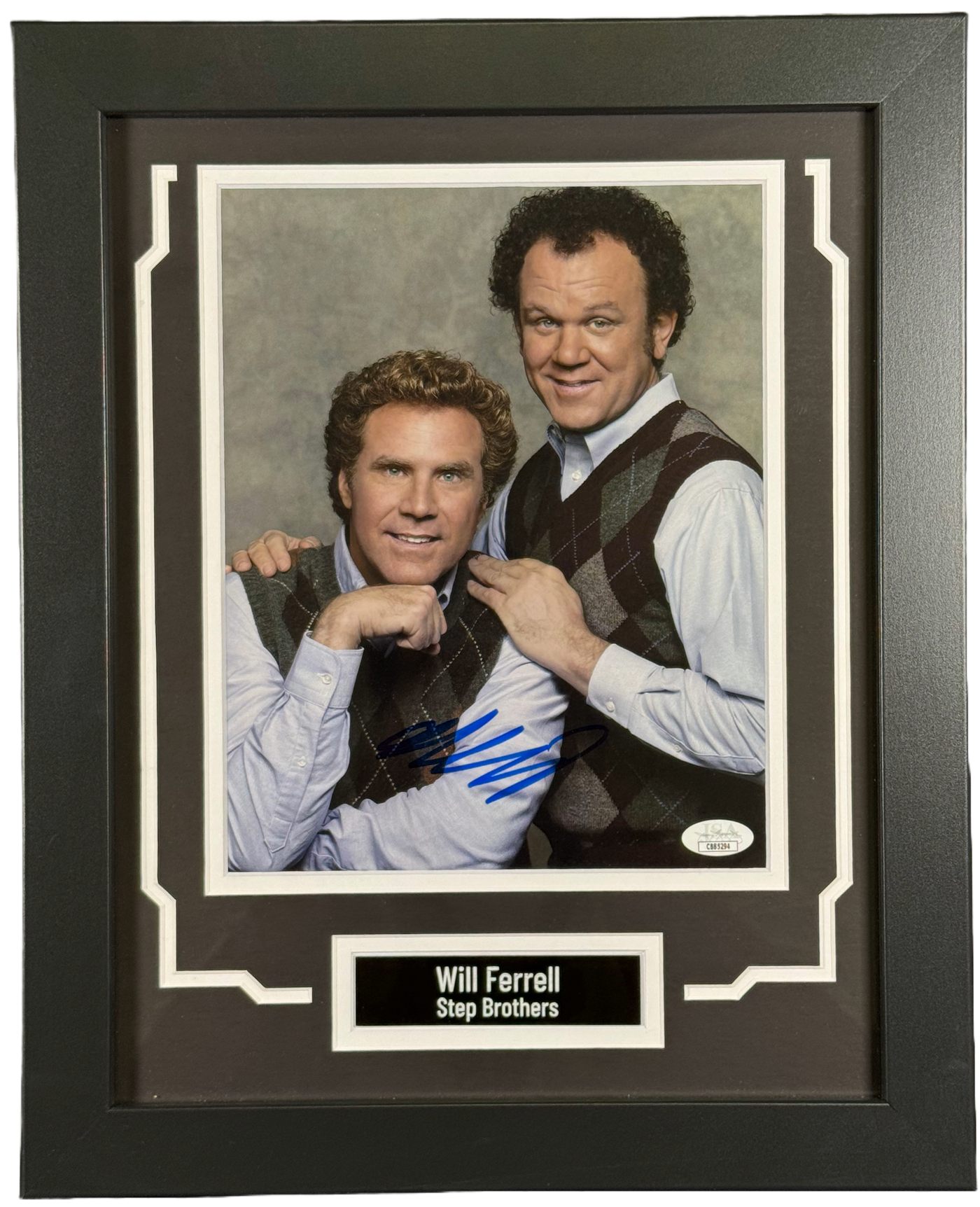 Will Ferrell Signed Custom Framed 8x10 Photo Step Brothers Autographed JSA COA