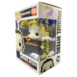 Image of William Forsythe & Tyler Mane Signed Funko POP Halloween Michael Myers JSA COA