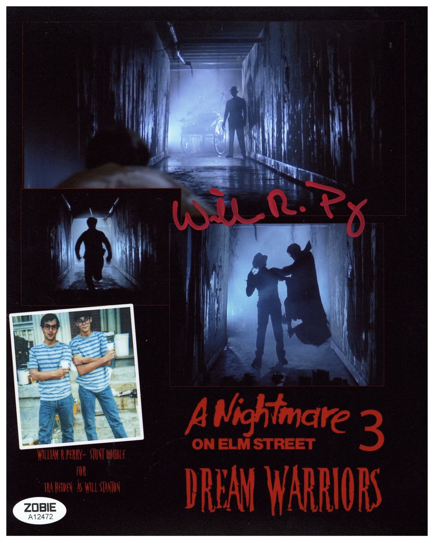 William Perry Signed 8x10 Photo Nightmare on Elm Street Dream Warriors Autographed