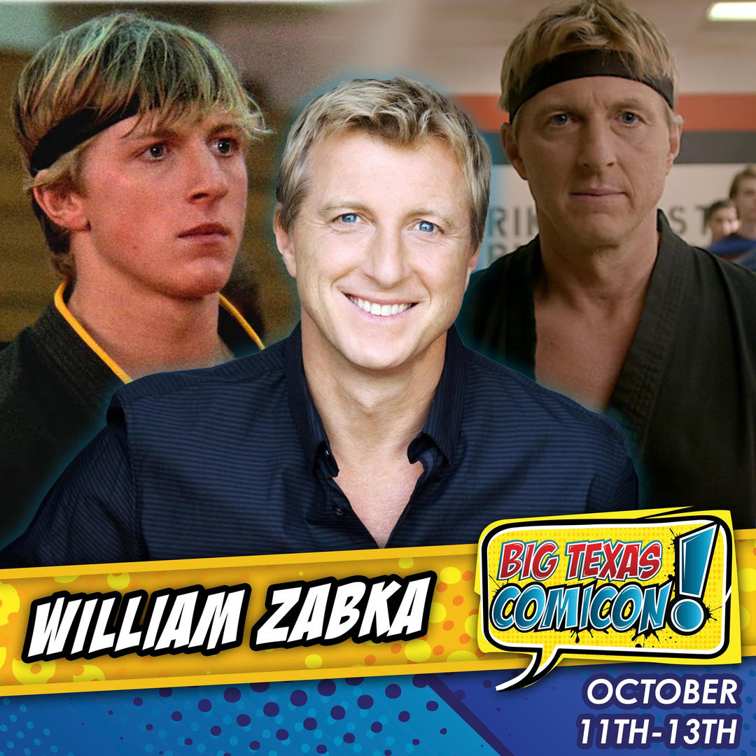 William Zabka Official Autograph Mail-In Service - Big Texas Comicon 2024