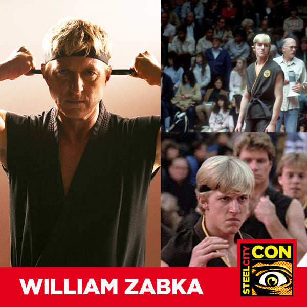 William Zabka Official Autograph Mail-In Service - Steel City Con August 2024