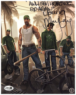 Image of Young Maylay Signed 8x10 Photo GTA San Andreas Autographed JSA #5