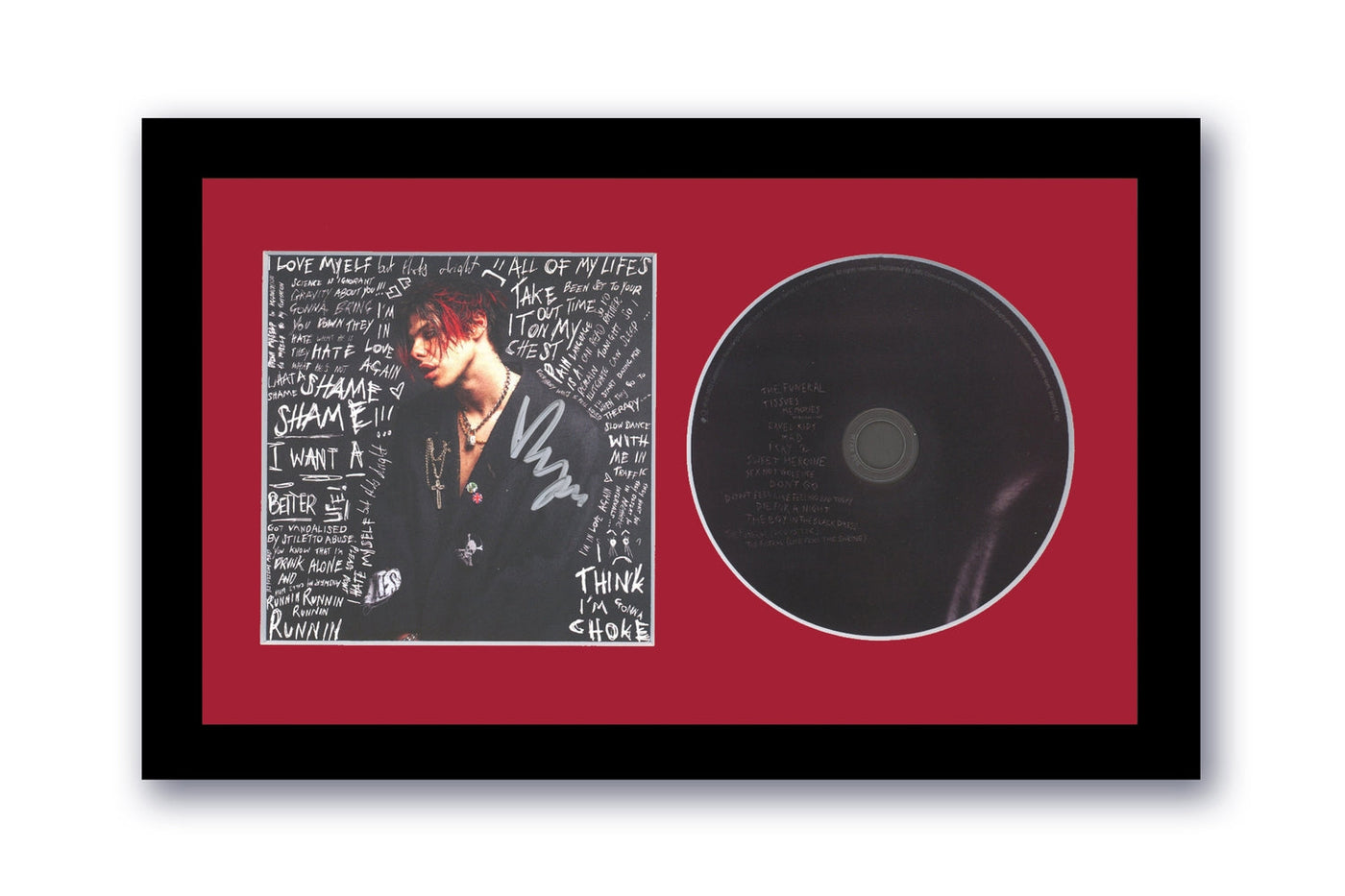 Yungblud Signed 7x12 Custom Framed CD Self Title Autographed ACOA #2