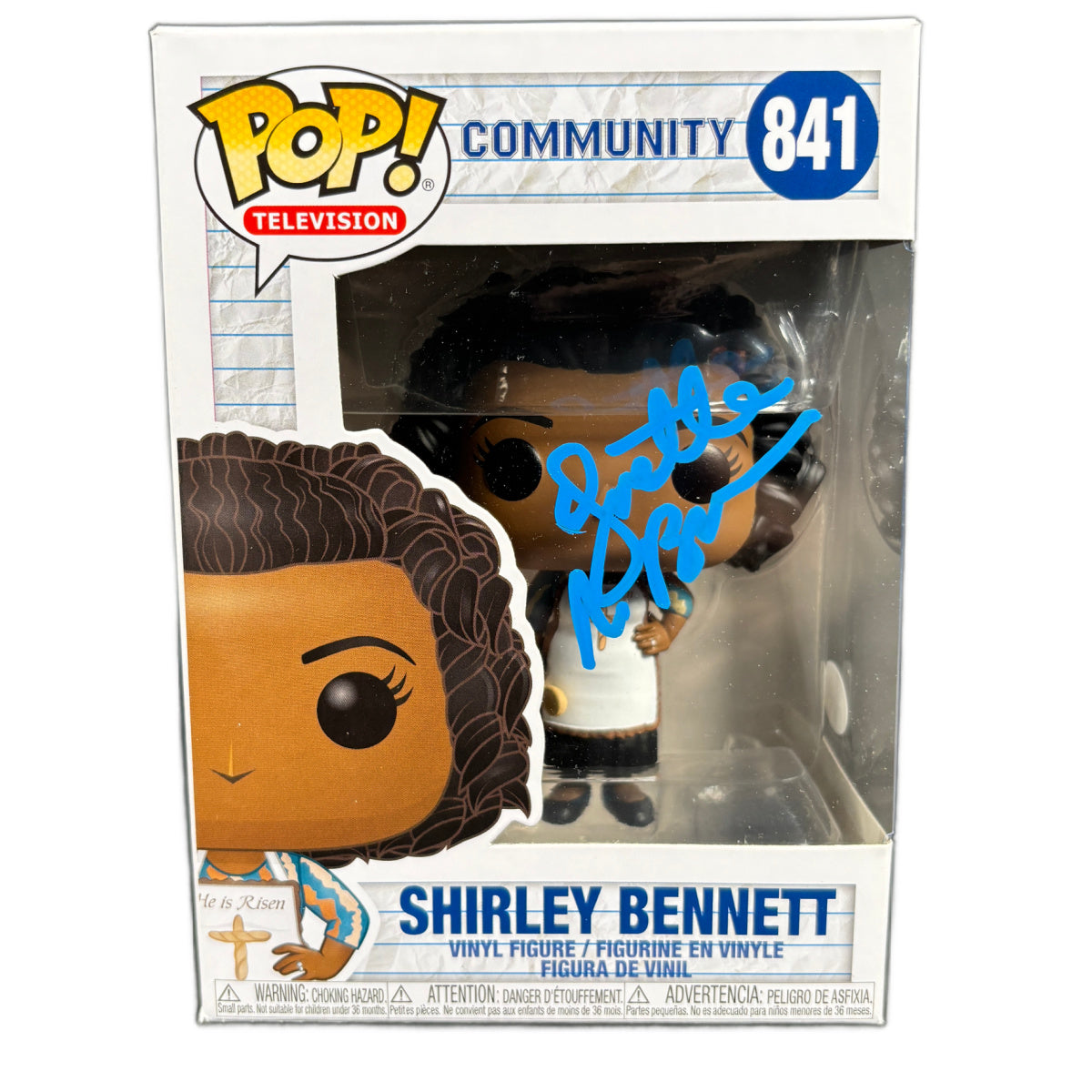 Yvette Nicole Brown Signed Funko POP Community Shirley Autographed JSA COA
