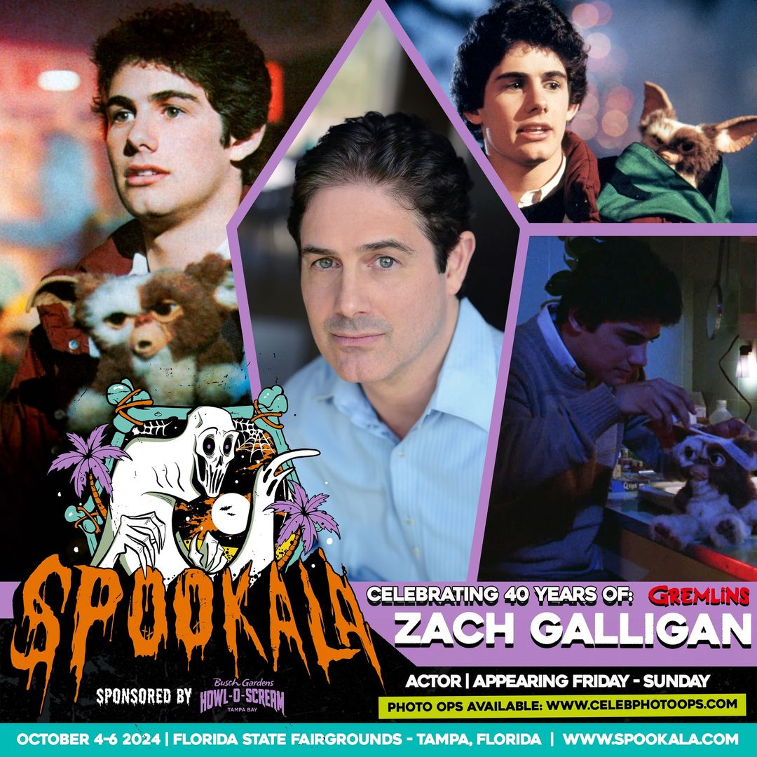 Zach Galligan Official Autograph Mail-In Service - Spookala 2024