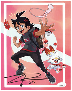 Image of Zeno Robinson Signed 8x10 Photo Pokemon! Goh Autographed JSA COA