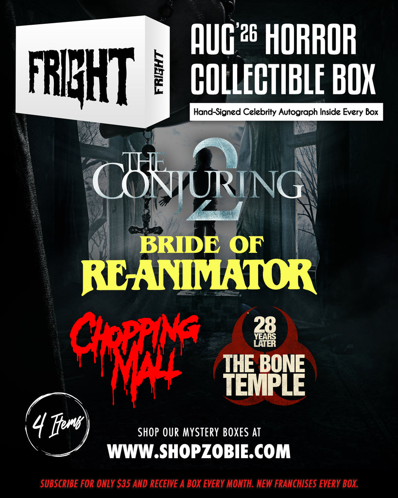 Zobie Fright | Monthly Horror Autograph Subscription Mystery Box
