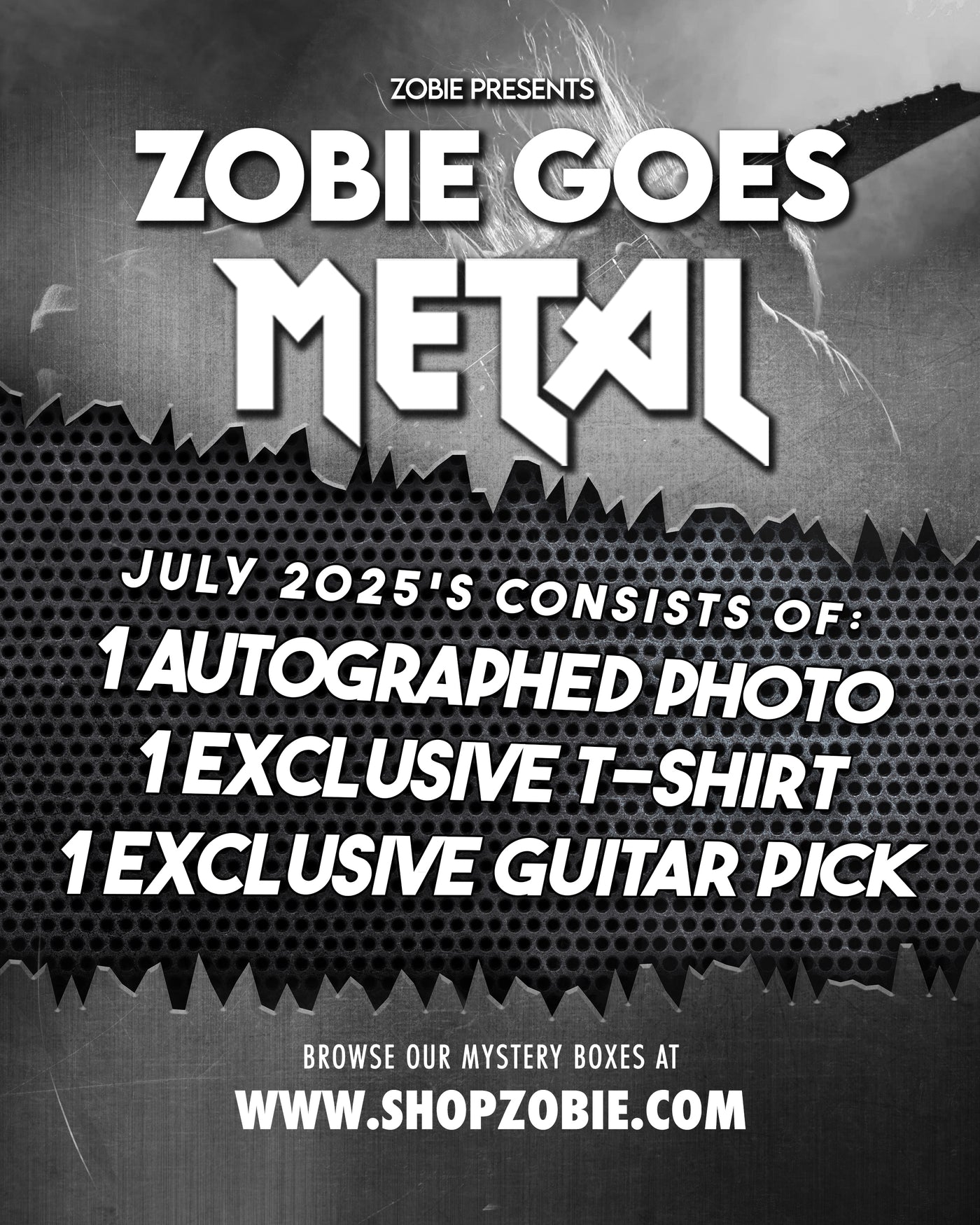 Zobie Goes Metal Mystery Box - July 2025