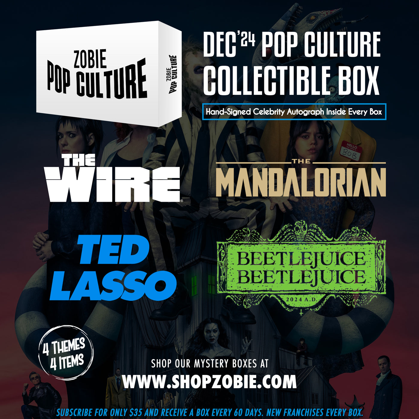 Zobie Pop Culture Bi-Monthly Subscription