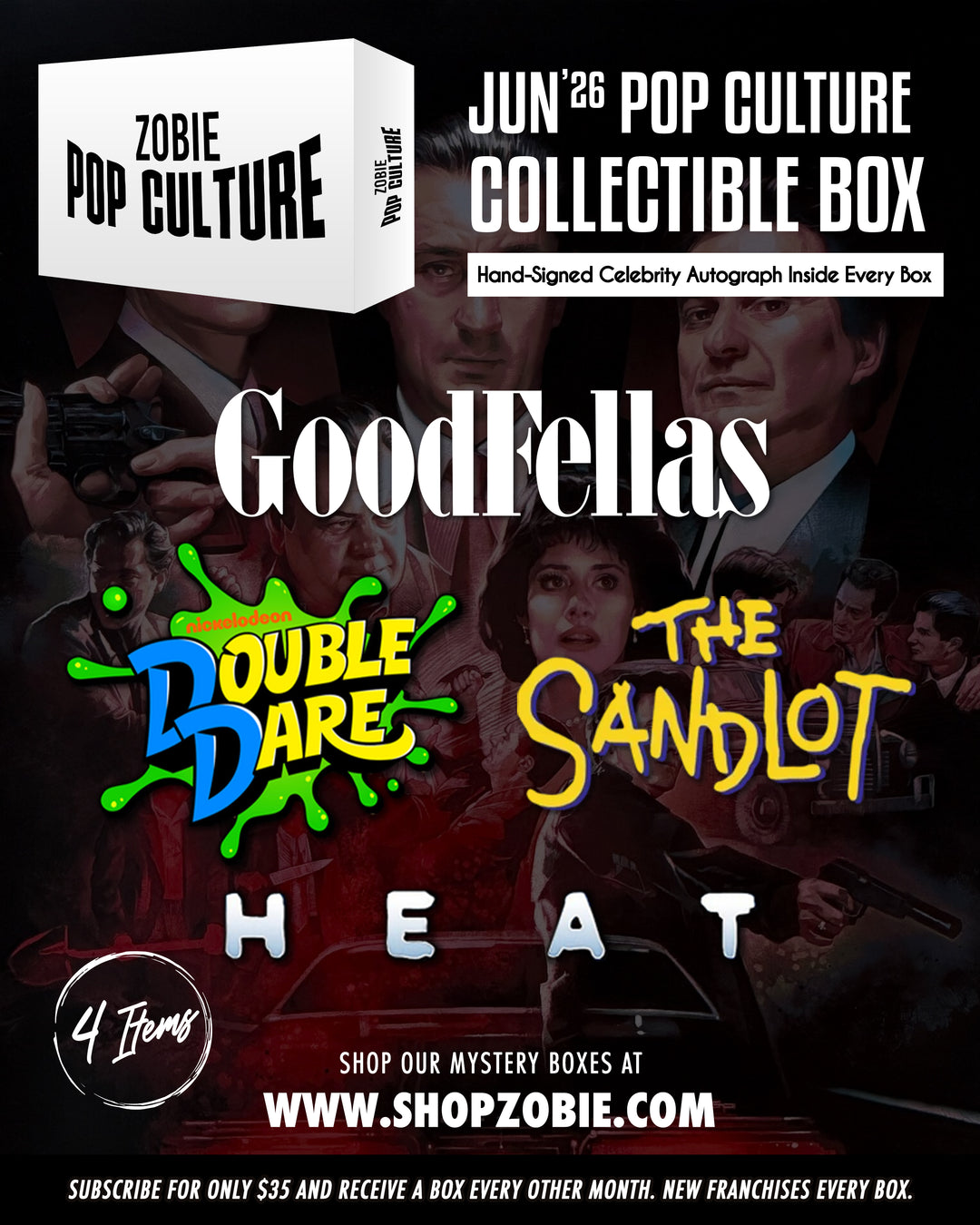 Zobie Pop Culture | Pop Culture Authentic Autograph Mystery Box