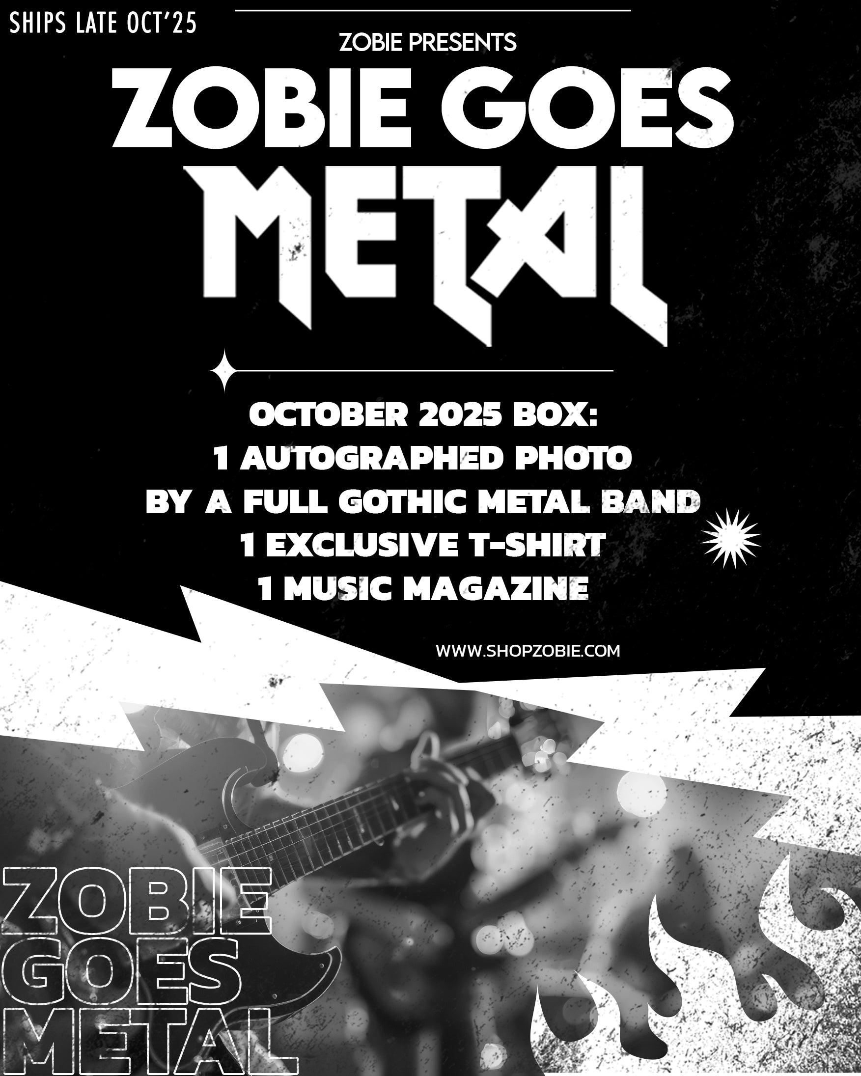 Zobie Goes Metal Mystery Box - October 2025