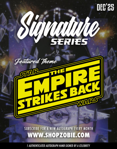 Zobie Signature Series - Monthly Autograph Subscription