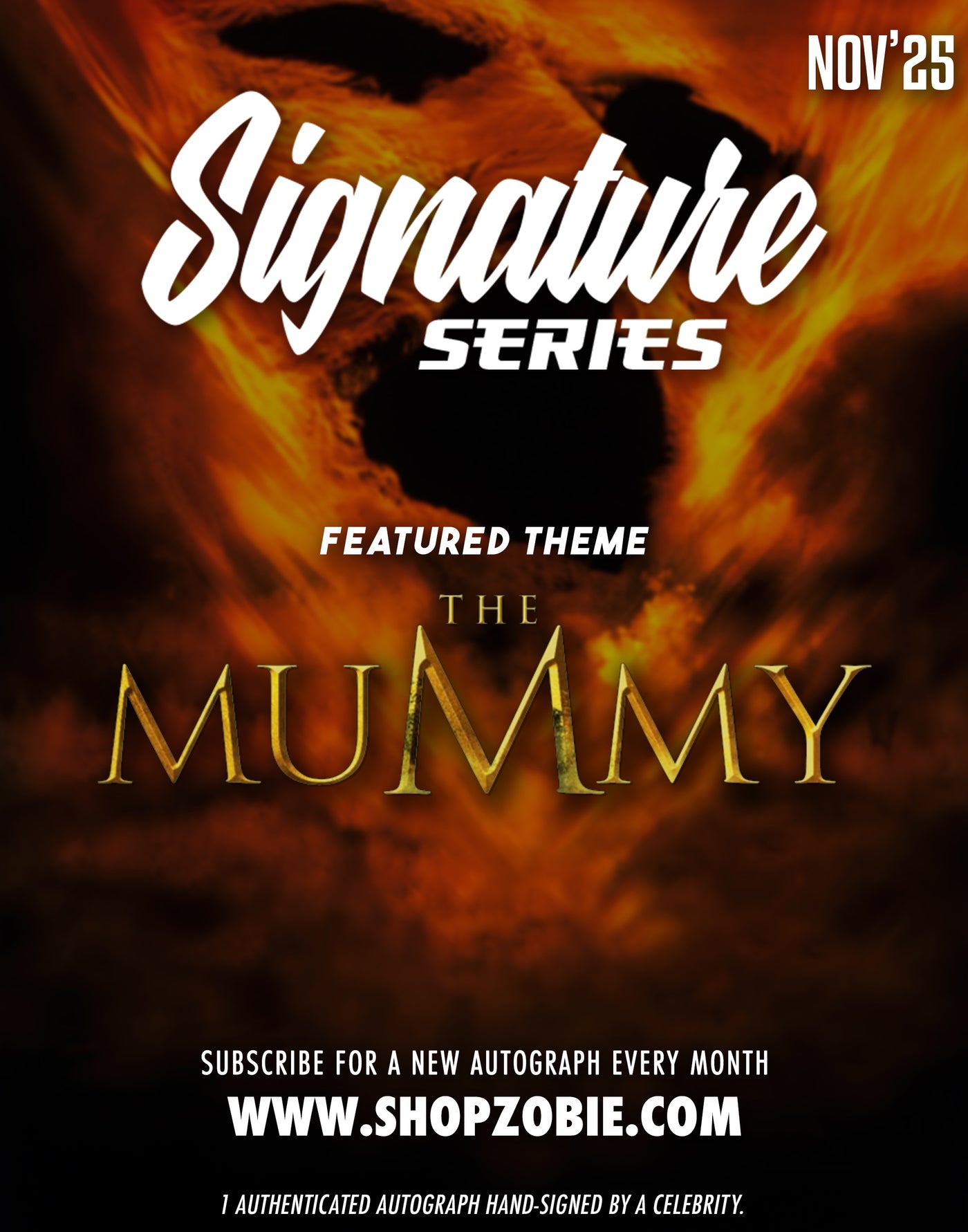 Zobie Signature Series - Monthly Autograph Subscription