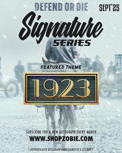 Zobie Signature Series - Monthly Autograph Subscription